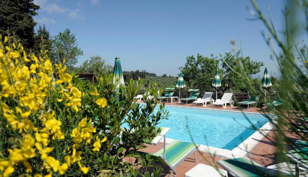 Hotel Villa Belvedere San Gimignano Buitenkant foto