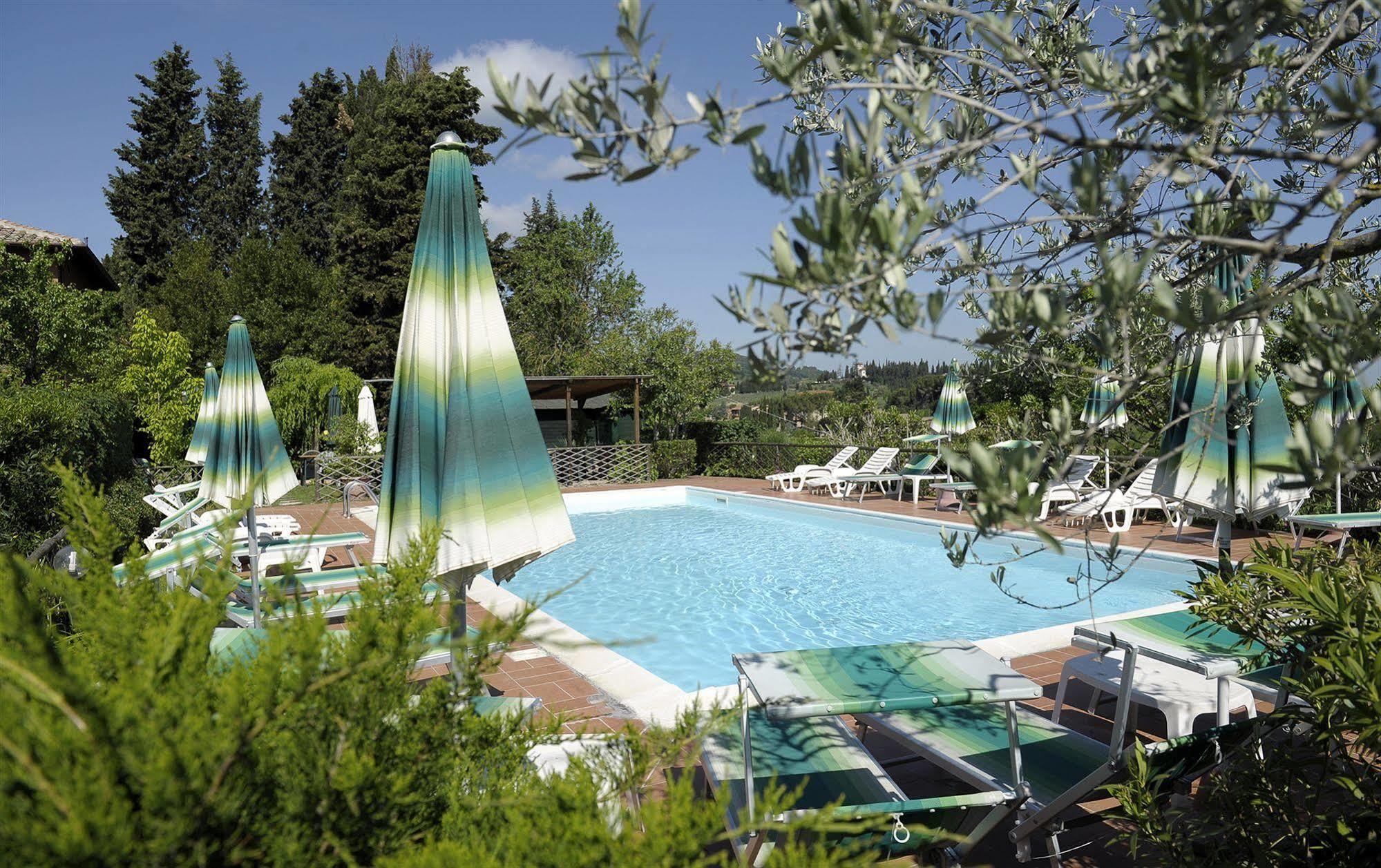 Hotel Villa Belvedere San Gimignano Buitenkant foto